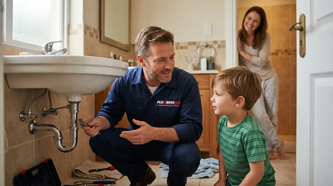 Licensed plumber at work in Crest Hill, IL